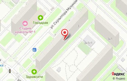 Интернет-магазин Салон Снов на улице Скульптора Мухиной на карте