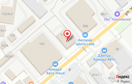 Автомобили с пробегом на карте