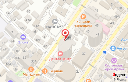 Продуктовый магазин на ул. Кирова, 36в на карте