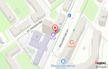 Группа компаний ГК Триумф на Московской улице на карте
