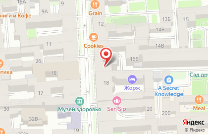 Компания Главдезцентр на Моховой улице на карте