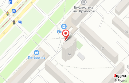 Киоск по продаже питьевой воды Водица на Автозаводской улице на карте