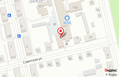 Газпромбанк, АО на Советской улице на карте