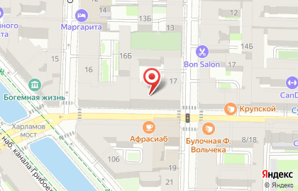 Lounge на проспекте Римского-Корсакова на карте