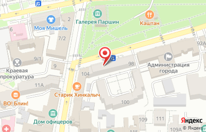 БУКВА на карте