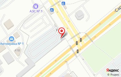 Автостоянка Заря на Саратовском шоссе на карте
