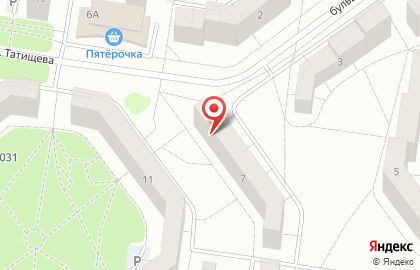 Сервисный центр Абонент в Автозаводском районе на карте