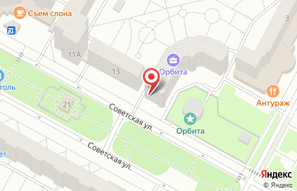 Магазин разливного пива ПивоПей в Центральном районе на карте