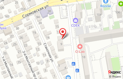 Оптика ПенснЭ Оптик на Симферопольской улице на карте