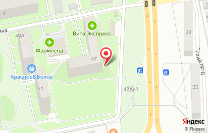 Пятачок на Автозаводском шоссе на карте