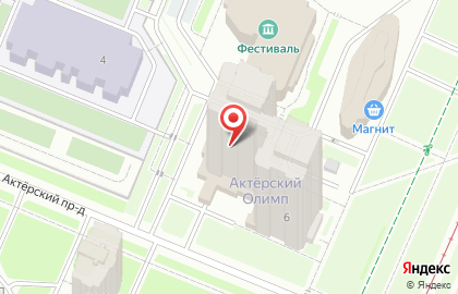 Продуктовая лавка на проспекте Просвещения на карте