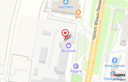 Торговая компания Аст Строй на проспекте Юных Ленинцев на карте