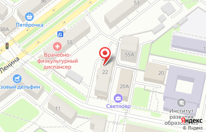 Агентство недвижимости Деловой Дом на улице Богдановича на карте