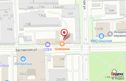 Служба экспресс-доставки Сдэк на Московских воротах на карте