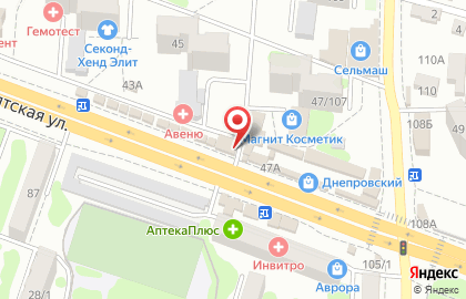 Магазин Крымский Мясокомбинат в Ростове-на-Дону на карте