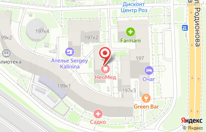 Химчистка Аквахим в Нижегородском районе на карте