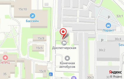 Столовая в Москве на карте