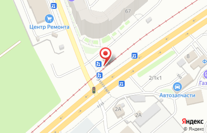 Продовольственный магазин ул. Есенина 67 к1 на карте