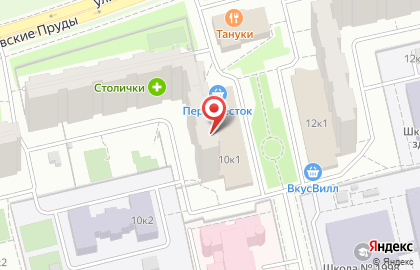 Мебельная компания Де Жан на улице Борисовские Пруды на карте