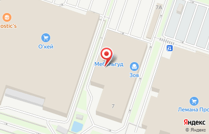 Мебельный магазин Anderssen в ТЦ Мебельгуд в Ногинске на карте