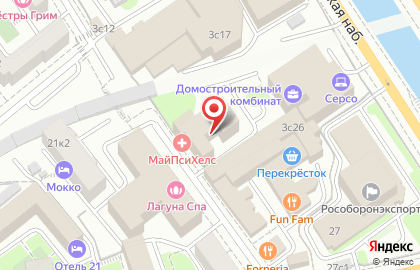 Таксомоторный парк Контакт на Преображенской площади на карте