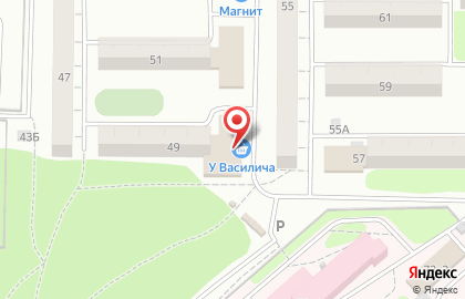 Магазин бытовой химии Блеск market в Октябрьском районе на карте