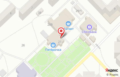 Универсам Пятёрочка в Томске на карте