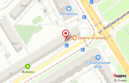 Комиссионный магазин Полет в Орджоникидзевском районе на карте
