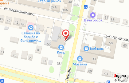 Компания СтройФормат на улице Ленина на карте