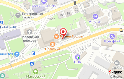 Кулинарный цех Sub Club & ФК Усенко на Светланской улице на карте