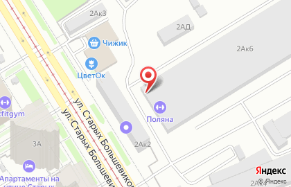 Детская футбольная школа Чемпионика на карте