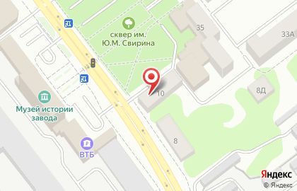 Торгово-сервисный центр Модуль на улице Суворова на карте