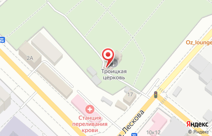 Свято-Троицкий Храм г. Орла в Советском районе на карте