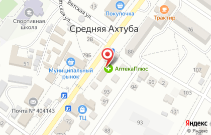 Магазин товаров для праздника на Октябрьской улице на карте