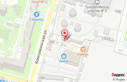 Магазин рыбы в Туле на карте