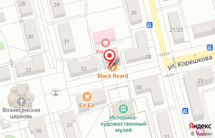 Кафе быстрого питания в Москве на карте