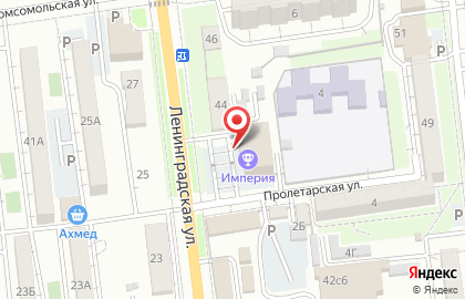 Супермаркет Фреш 25 на Пролетарской улице на карте