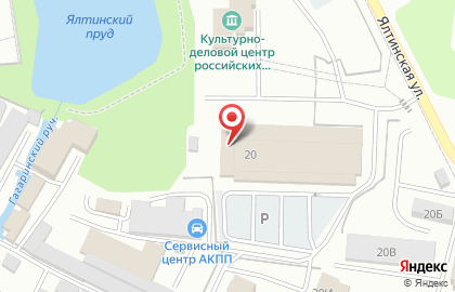 Салон мебели Россиббалт в Ленинградском районе на карте