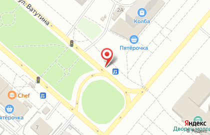 Роспечать, Кировский округ на улице Ватутина на карте
