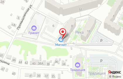 Магазин разливного пива в Краснооктябрьском районе на карте