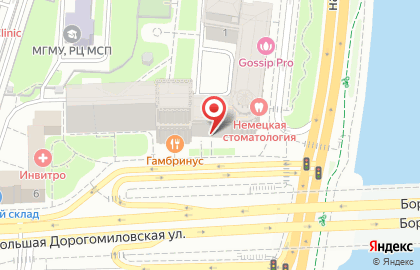 Сервисный центр Multi-Labs на Большой Дорогомиловской улице на карте