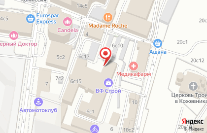Компания по заправке и продаже картриджей Copy-style в Даниловском районе на карте