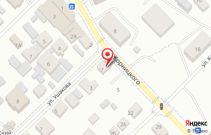 Магазин одежды и сувениров Нужные вещи на улице Ушакова на карте
