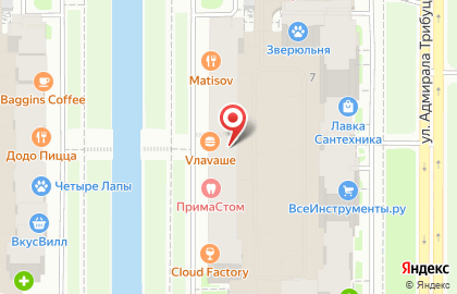 Барбершоп в Санкт-Петербурге на карте