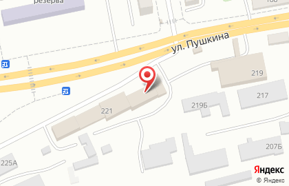 Торговая компания Причал на улице Пушкина на карте