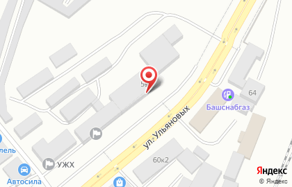 Банкомат СберБанк на улице Ульяновых, 59 на карте