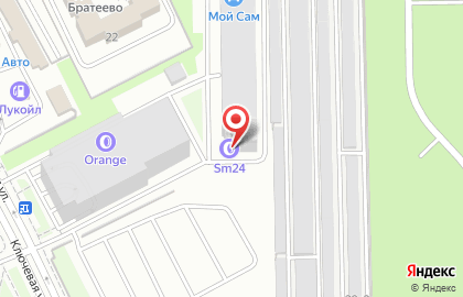 Торгово-сервисная компания Мир Авто на Братеевской улице на карте