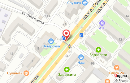 Микрофинансовая компания Единый кредитный портал в пос. Советов на карте