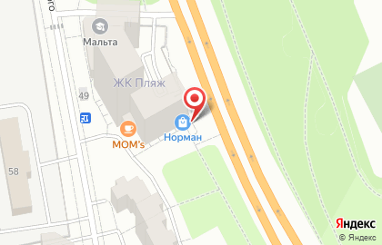 Алкогольный супермаркет Норман на Приморском шоссе на карте