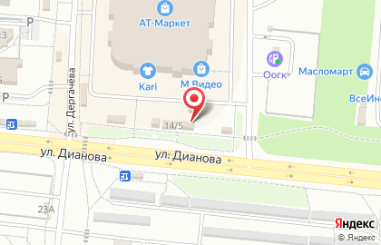 Салон цветов и сувениров Цветы у яблоньки в Кировском районе на карте
